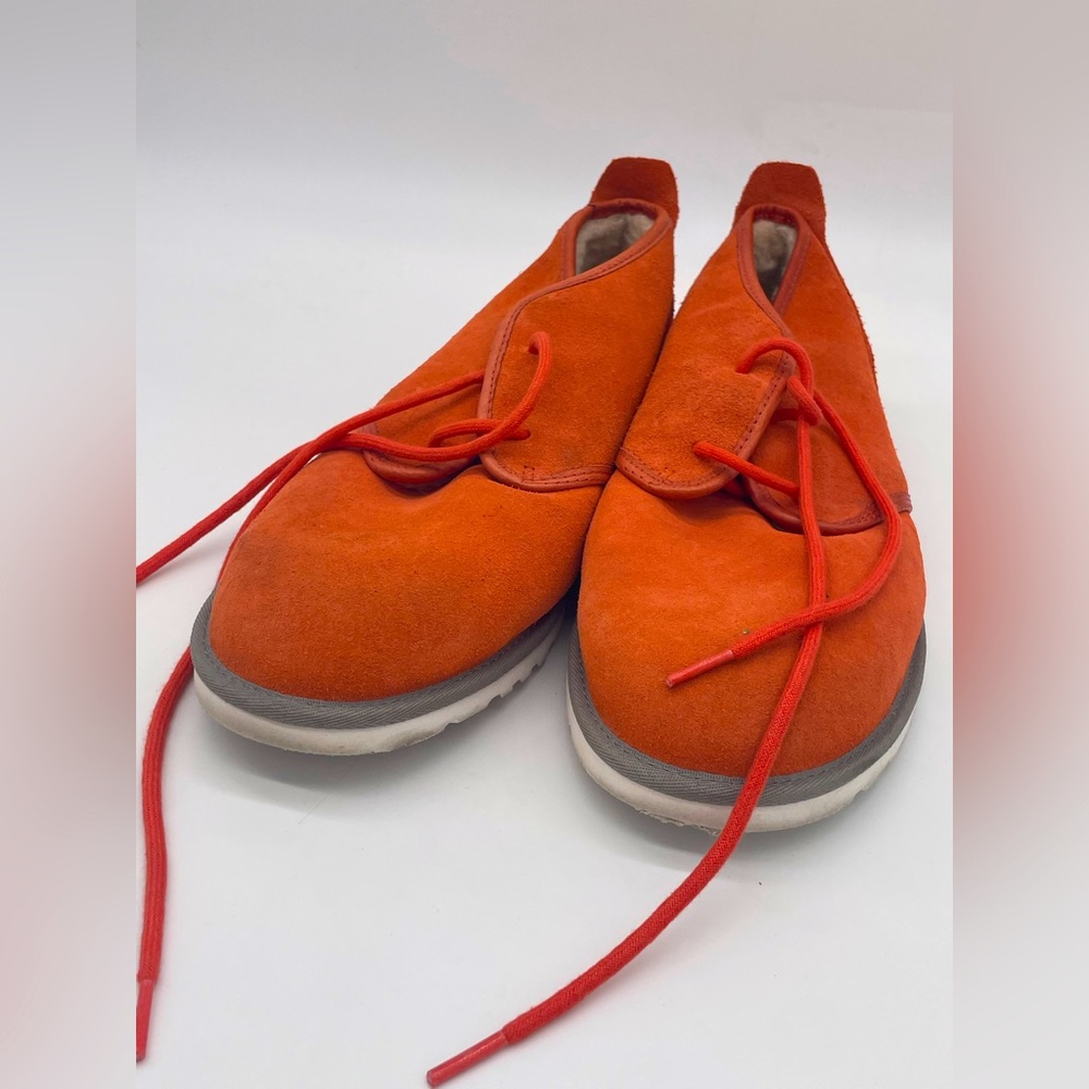 Orange Ugg Shoe, size 12